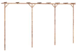 Bambusová pergola 385x40x205 cm