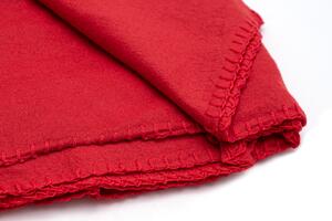 Fleecová deka červená Rozmer: 150 x 200 cm