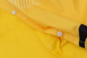 Bavlnené obliečky 7 dielne Deamon žlté