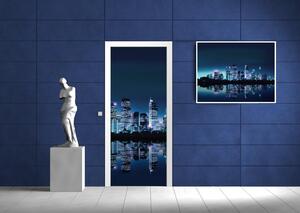 Fototapeta na dvere City lights samolepiace 91 x 211 cm