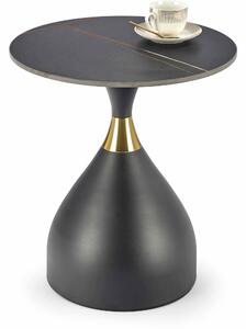 Konferenčný stolík Suena (mramor čierny + čierna + zlatá). Vlastná spoľahlivá doprava až k Vám domov. 1049503