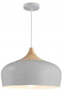 Toolight - Závesná stropná lampa Bari - šedá - APP182-1CP