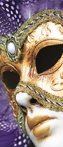 Fototapeta na dvere Mask from Venice vlies 91 x 211 cm