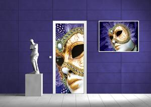 Fototapeta na dvere Mask from Venice vlies 91 x 211 cm