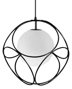Toolight - Závesná stropná lampa Bloom - čierna - APP1019-1CP