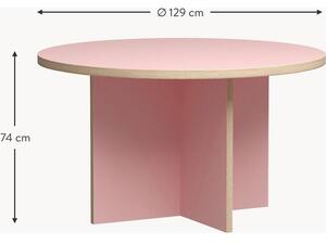 Okrúhly stôl Cirkel, Ø 129 cm