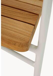 Záhradná drevená stolička s opierkami Ellen