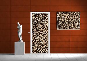 Fototapeta na dvere Leopard vlies 91 x 211 cm