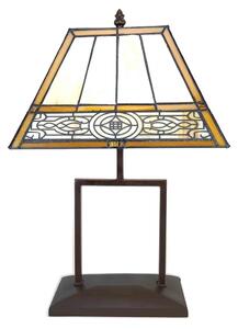 Stolná Tiffany lampa - 28*20*46 cm E27/max 1*40W - Clayre & Eef