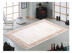 Hnedo-béžový koberec Vitaus Hali Ruto, 80 × 150 cm