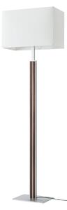 Stojacie Lampa Quitani, Lisene, stmievateľné, Drevo, Obývacia izba, Tkanina / Textil, Dizajnový
