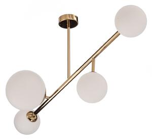 Stropné Lampa ALDEX, Dione, stmievateľné, Zlatá / Mosadz, Jedáleň, Kov, Moderný
