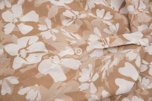Bavlnené obliečky RENER béžové Rozměr povlečení: 70x90 cm | 140x200 cm