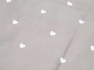 Bavlnené obliečky SHINE sivé + obliečka na vankúšik 40 x 50 cm zadarmo