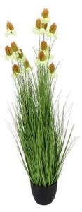 Dekoratívna okrasná tráva v kvetináči Cosmos - 120 cm - J-Line by Jolipa