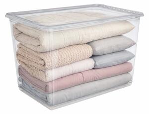 Keeeper Úložný box s vekom BEA Clearbox 52L, 59 x 39 x 35 cm