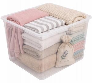 Keeeper Úložný box s vekom BEA Clearbox 30L, 39 x 33,5 x 32 cm