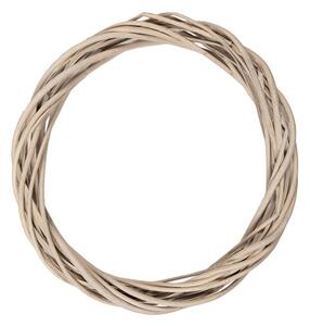 Prírodný ratanový veniec Wreath Rattan M - Ø 30*4 cm - Clayre & Eef
