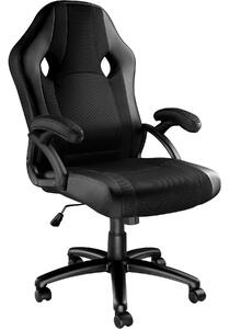 Tectake 403492 kancelárska stolička goodman - čierna