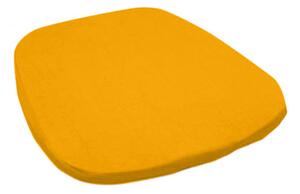 Podložka na stoličku Standard tmavo žltá