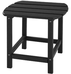 Tectake 403794 odkladací stolík - čierna
