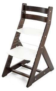 Hajdalánek Rastúca stolička ALMA - standard (wenge, biela) ALMAWENGEBILA