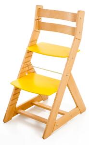 Hajdalánek Rastúca stolička ALMA - standard (buk, žltá) ALMABUKZLUTA