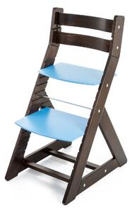 Hajdalánek Rastúca stolička ALMA - standard (wenge, modrá) ALMAWENGEMODRA