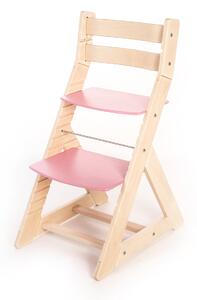 Hajdalánek Rastúca stolička ALMA - standard (breza, ružová) ALMABRIZARUZOVA