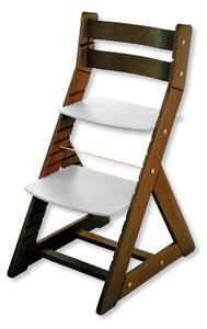 Hajdalánek Rastúca stolička ALMA - standard (orech, svetlo sivá) ALMAORECHSVESEDA