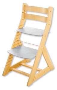 Hajdalánek Rastúca stolička ALMA - standard (breza, svetlo sivá) ALMABRIZASVSEDA