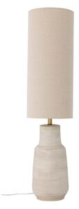 Krémová stojacia lampa s textilným tienidlom (výška 113 cm) Linetta – Bloomingville