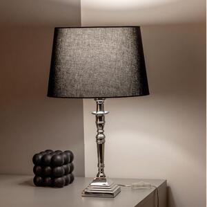 BRILAGI - Stolná lampa CERIA 1xE27/60W/230V pr. 30 cm strieborná/čierna