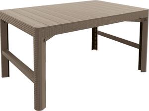 Stôl ULM ratan - cappuchino