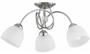 Prisadený luster SELENE 3xE27/15W/230V lesklý chróm