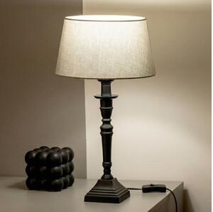 Brilagi - Stolová lampa CERIA 1xE27/60W/230V pr. 25 cm čierna/šedá