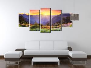 Gario Obraz na plátne Lúka v horách Veľkosť: 150 x 100 cm