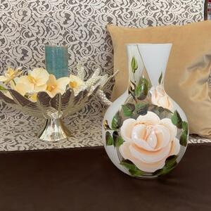 Maľovaná váza Gabriela, jedinečný dizajn