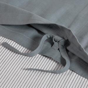 Sivé obliečky s plachtou z organickej bavlny Kave Home Mariel, 220 x 220 cm