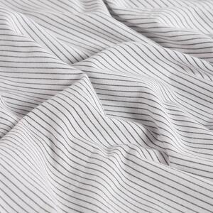 Sivé obliečky s plachtou z organickej bavlny Kave Home Mariel, 220 x 220 cm