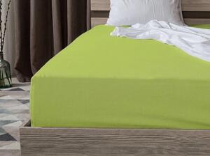 Jersey plachta BASIC svetlozelená 90 x 200 cm