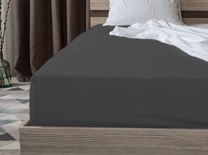 Jersey plachta BASIC tmavo sivá 90 x 200 cm