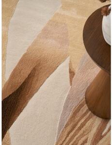 Ručne tkaný koberec s krátkym vlasom s reliéfom Prismatic