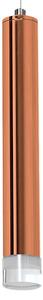 Závesné svietidlo Copper, 1x medené kovové tienidlo, c