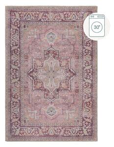 Svetločervený umývateľný koberec s prímesou recyklovaných vlákien 160x230 cm Windsor – Flair Rugs