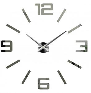 STYLESA moderné nástenné hodiny TRANSFER X0037 čierne