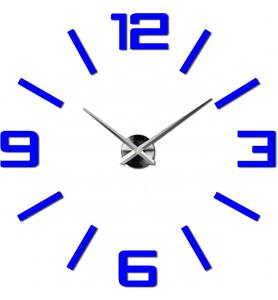 STYLESA moderné nástenné hodiny TRANSFER X0037 čierne