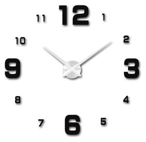 STYLESA Nástenné hodiny vyrobené z plastu DESIRE XXL P005 čierne