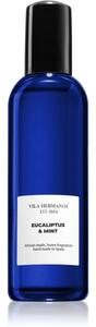 Vila Hermanos Apothecary Cobalt Blue Eucalyptus & Mint bytový sprej 100 ml