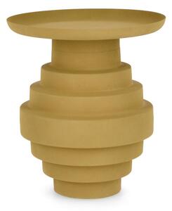AMBA MUSTARD konferenčný stolík D35.5cm